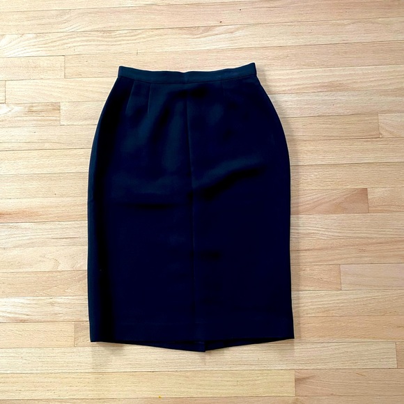 Black Pencil Skirt - Picture 1 of 4